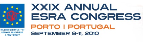 ХІХ The European Society of Regional Anaesthesia (ESRA) Annual Congress.