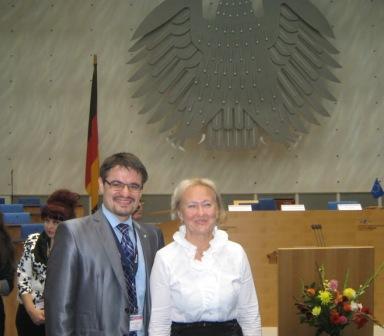With Prof. Dr. Olga Golubnitschaja, EPMA Secretary-General